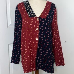 April Cornell jacket size L